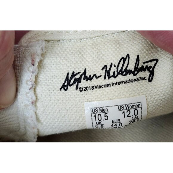 RARE SpongeBob Square Pants X Vans Vault Slip On Shoes Men’s Sz 10.5/W 12 - Picture 9 of 12